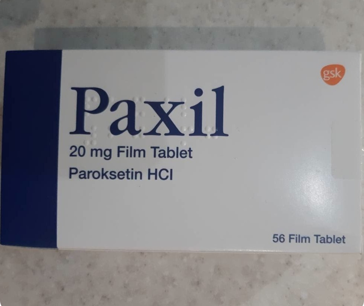 قرص پا.ک.سی.ل ۲۰ میلی‌گرم پارو.ک‌‌.ستین  Tablet
